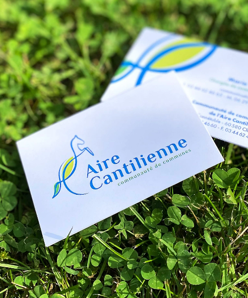 Création d’identité visuelle pour Aire Cantilienne dans l'Oise