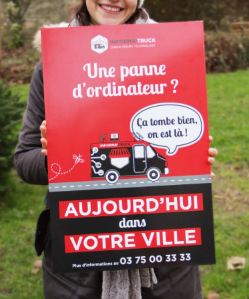 Lancement de produit Informa'Truck dans l'Oise