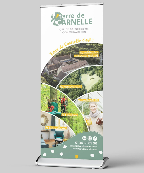 Création d’éléments de communication pour OT Carnelle dans l'Oise
