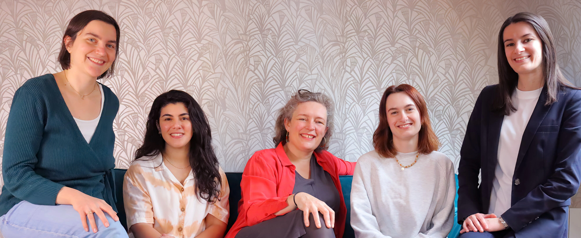Equipe de l'agence de communication La Belle Semeuse proche de Paris