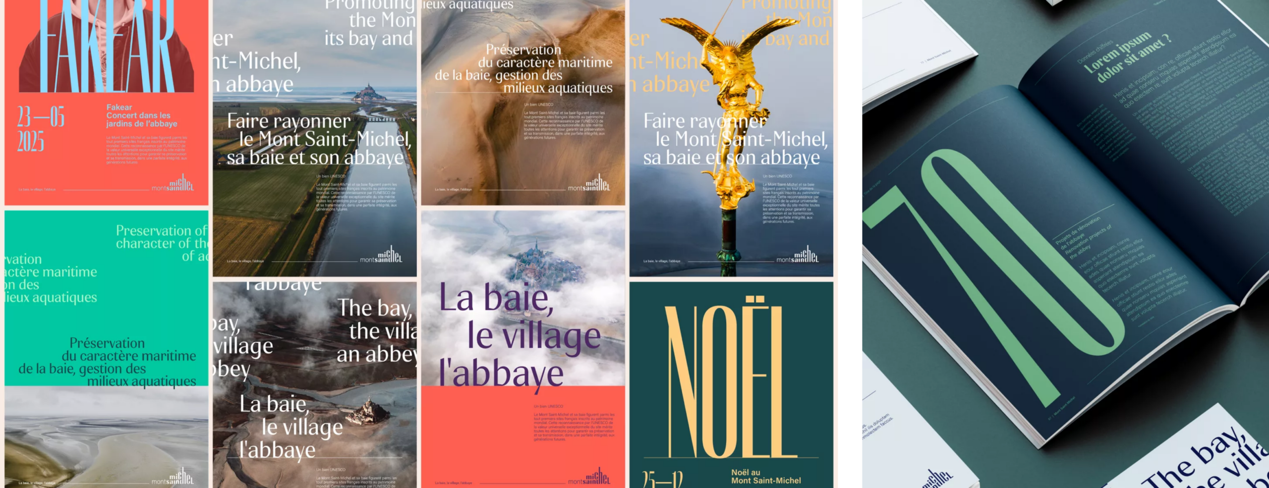 logo mont saint michel création